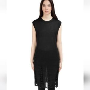 Rudsak distressed knit sleeveless dress